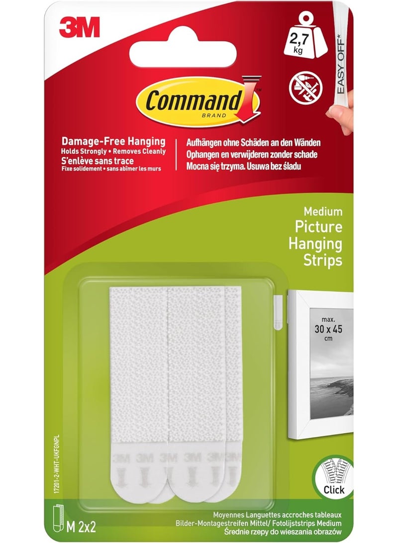 كوماند شرائط تعليق الصور 3M Command – حجم متوسط - Image 1